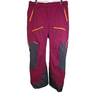Peak Performance Heli Chilkat Ski Pants Waterproof Insulated Womens XL Red $450